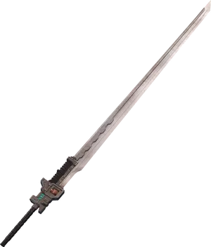 Traditional Japanese Katana Sword PNG image