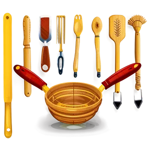 Traditional Kitchen Utensils Png Rhy76 PNG image
