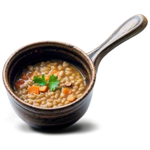 Traditional Lentil Soup PNG 99