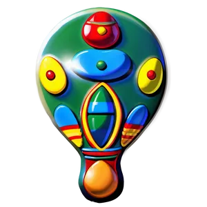 Traditional Maraca Design Png 31 PNG image