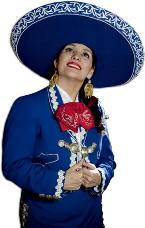 Traditional Mariachi Singer PNG