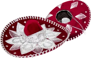 Traditional Mariachi Sombrero PNG image