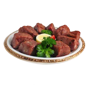 Traditional Meat Dish PNG Buf79