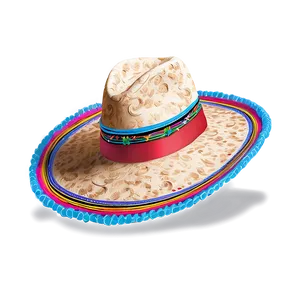 Traditional Mexican Sombrero Hat PNG Xoh PNG