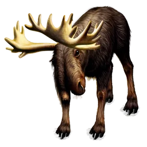 Traditional Moose Tattoo Png Vsw PNG image