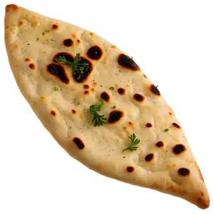 Traditional Naan Bread PNG 20