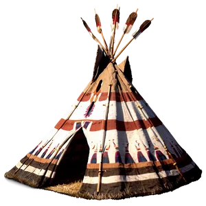 Traditional Native American Teepee PNG 89 PNG