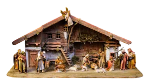 Traditional Nativity Scene Display