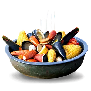 Traditional New England Clambake Maine PNG 06202024 PNG
