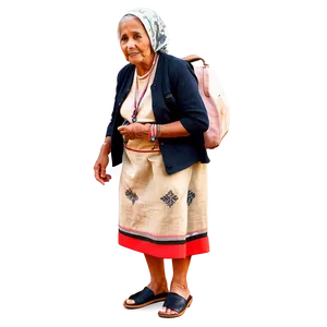 Traditional Old Lady Image Png Uoy PNG image