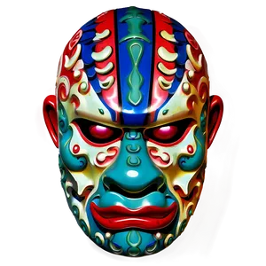 Traditional Oni Mask Png 06122024 PNG image