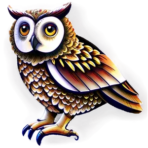 Traditional Owl Png 68 PNG image