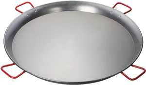 Traditional Paella Pan Empty PNG image