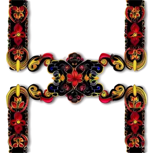 Traditional Pattern Design Png 06282024 PNG image