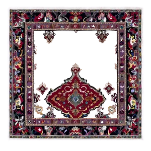 Traditional Persian Carpet PNG 05242024