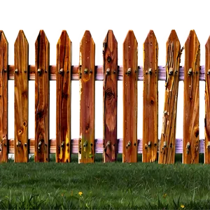Traditional Picket Fence PNG Xle