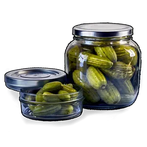 Traditional Pickle Jar PNG Lnu