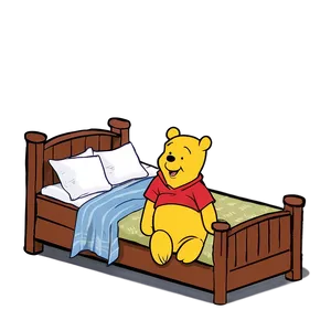 Traditional Pooh Bear Goodnight Png 1 PNG image