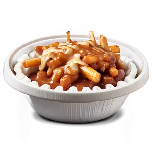 Traditional Poutine With Gravy PNG 06252024