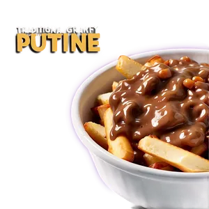 Traditional Poutine With Gravy Png 39 PNG image