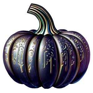 Traditional Pumpkin Outline Symbol PNG Ahh