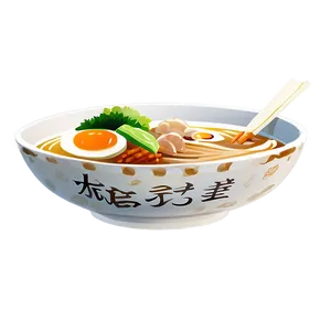 Traditional Ramen Bowl Png 06212024 PNG image