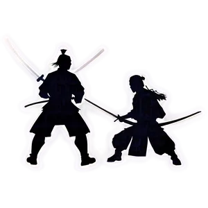 Traditional Samurai Silhouette Png Cfn37 PNG image