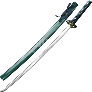 Traditional Samurai Sword Katana PNG image