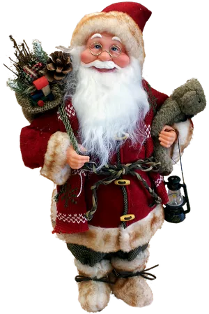 Traditional Santa Claus Figurine