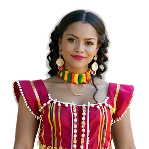 Traditional Spanish Dress Png Nbm PNG image