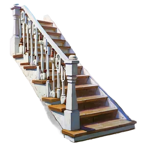 Traditional Staircase PNG 06122024