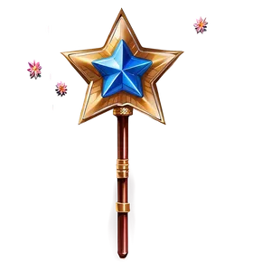Traditional Star Wand PNG Pxw