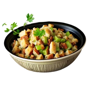 Traditional Stuffing With Celery PNG Ijv PNG