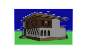 Traditional Style Rendered Home