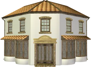 Traditional Style Virtual Home PNG image