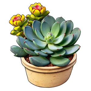 Traditional Succulent Png Ebt22 PNG image