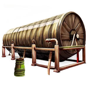 Traditional Sugarcane Mill Png 06262024 PNG image