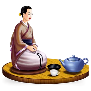 Traditional Tea Ceremony PNG 73