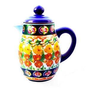 Traditional Tea Jug PNG 06262024 PNG