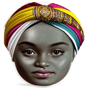 Traditional Turban Style Png 06122024 PNG image