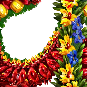 Traditional Ukrainian Wreath PNG Chh15