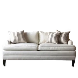 Traditional White Sofa Png 44 PNG image