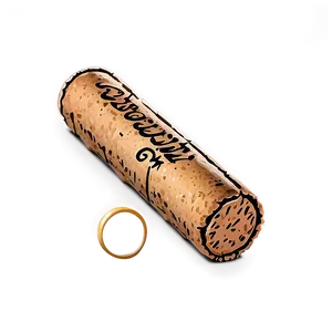 Traditional Wine Cork Png 06122024 PNG image