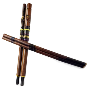 Traditional Wooden Chopstick Png Jxi20 PNG image