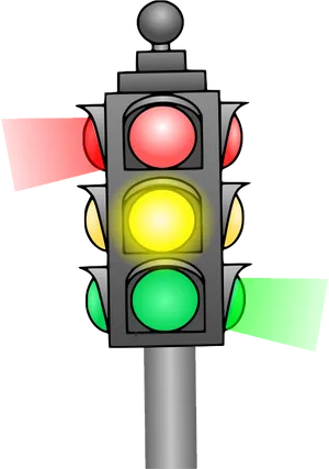 Traffic Light Illustration PNG image