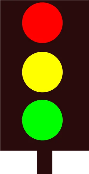 Traffic Light Simple Illustration PNG image