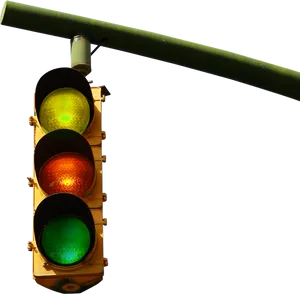 Traffic Lighton Clear Sky PNG image