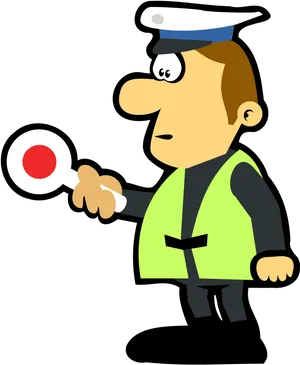 Traffic Police Officer Cartoon.png PNG