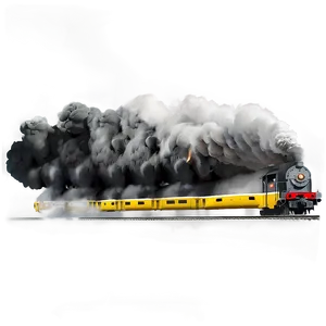 Train Smoke Plume PNG 05212024