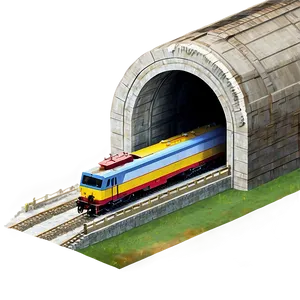 Train Tunnel Entrance Png 67 PNG image